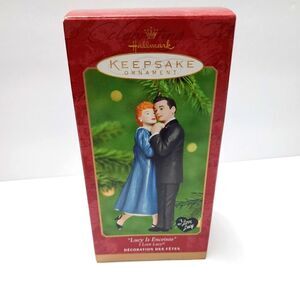 Hallmark Keepsake Christmas Ornament of I Love Lucy, Lucille Ball Desi Arnaz